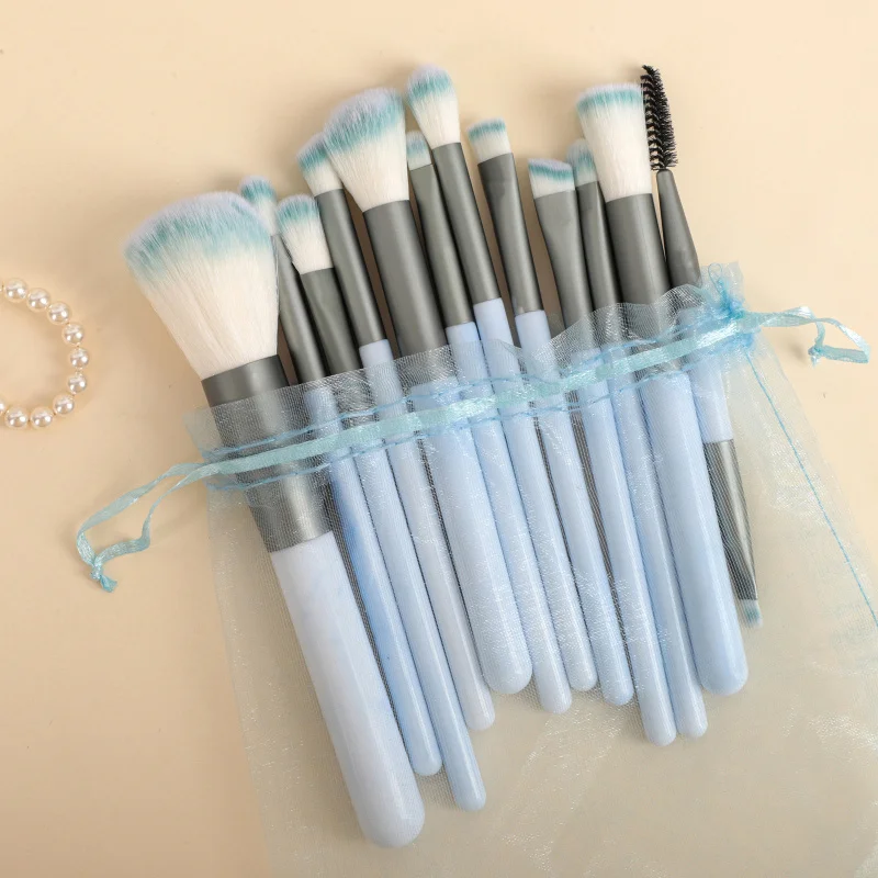 12zhi-qingkong-メイクブラシセットソフト毛初心者用コンシーラーブラシブラッシュブラシルースパウダーブラシメイクブラシ美容ツール