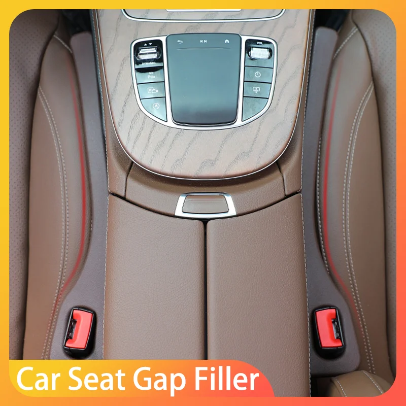 

Car Seat Gap Filler Kit (2Pcs) Side Seam Plug Strips For No Logo