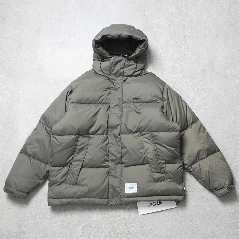 wtaps Xishan Cheri tide outdoor popular mid-length hooded down jacket thick, warm and waterproof