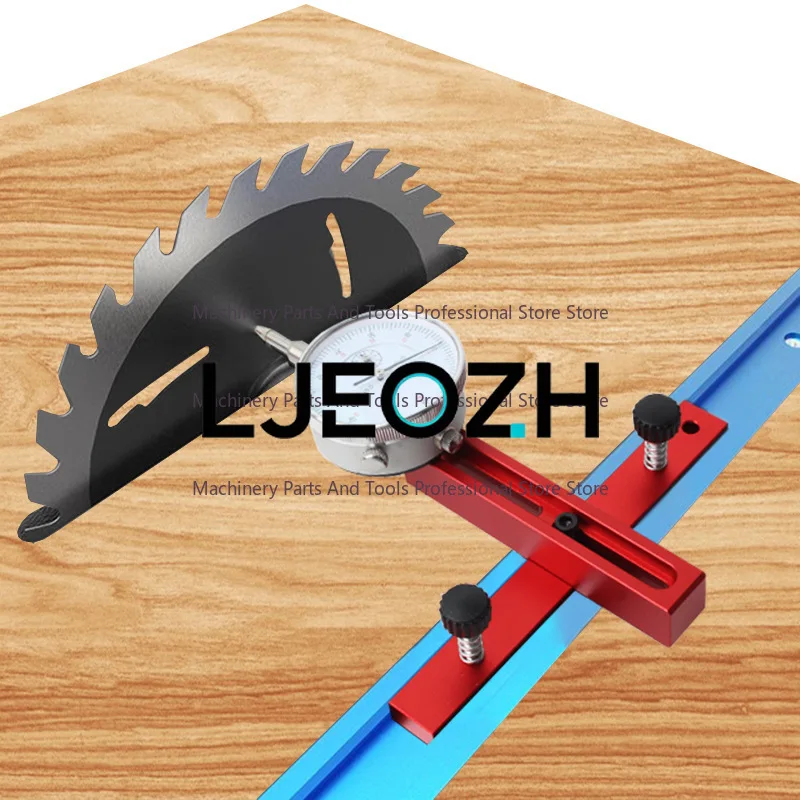 木工、テーブルソー、ダイヤルメーター補正器、鋸切補正用アルミ合金テーブルソー刃