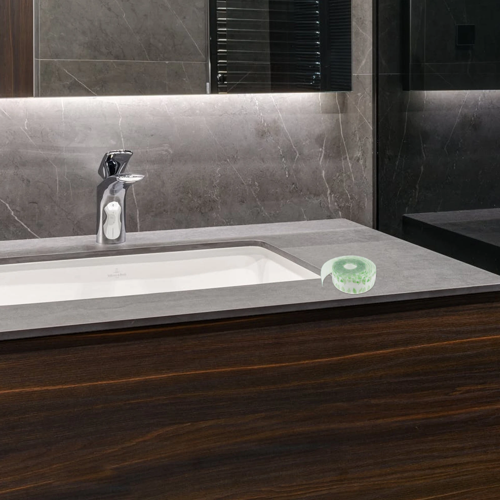 

PVC Caulk Tape Strip for Sink Bathtub Toilet Corner Seam Sticker Waterproof Flexible Premium Material Anti Mold Home Use