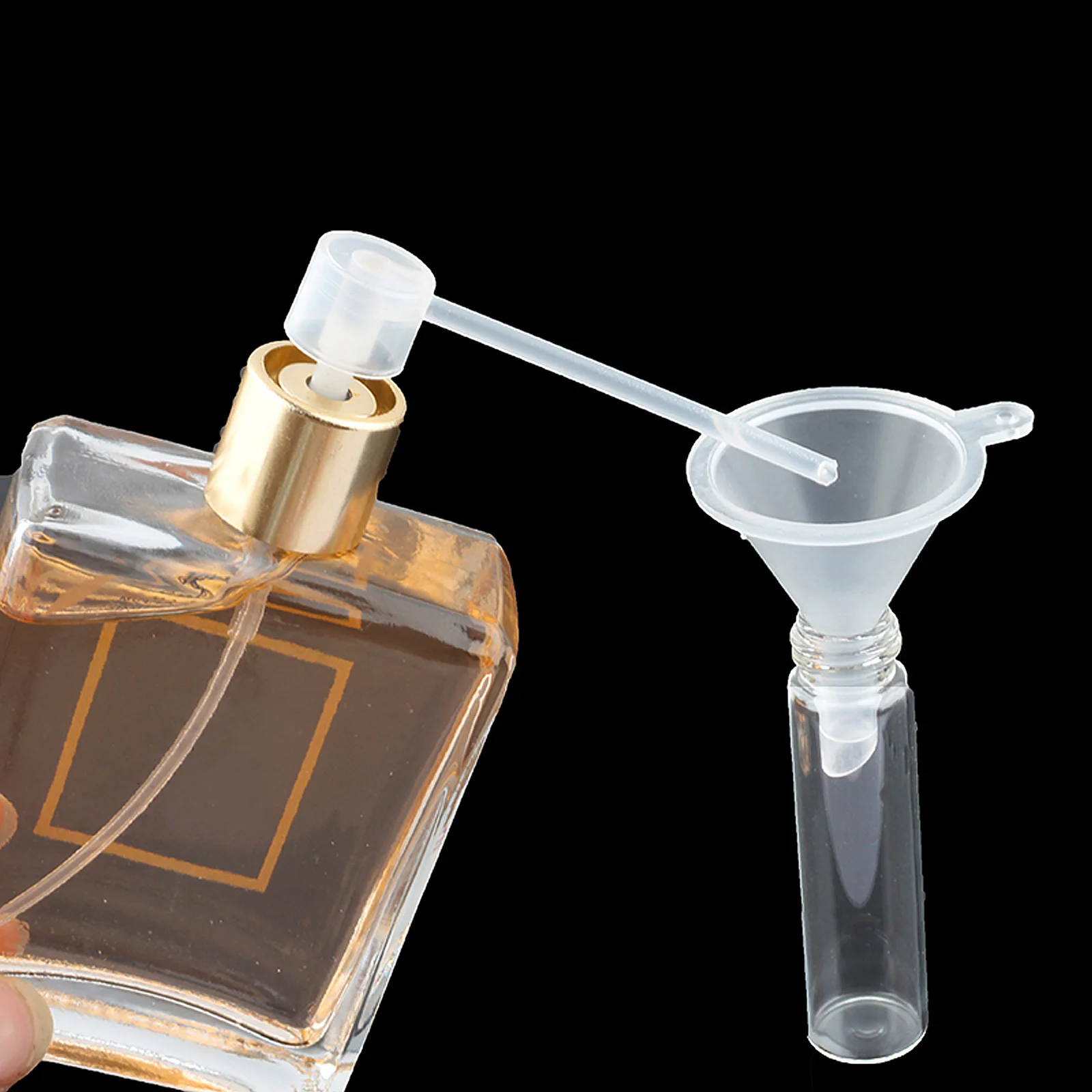 

50Pcs Plastic Perfume Diffuser Pump Easy Refill No Leakage Perfect for Travel Aftershave Makeup Lotion Perfume Refill Pump