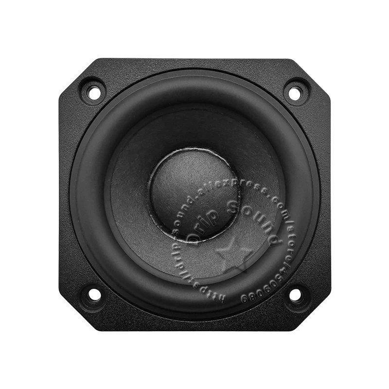 Neodímio Magnet Speaker com borracha Surround Edge, Driver Full Range, Áudio Stereo Alto-falante, 78mm, 3,07 pol, 3 pol, 4 Ohm, 8Ohm, 20W