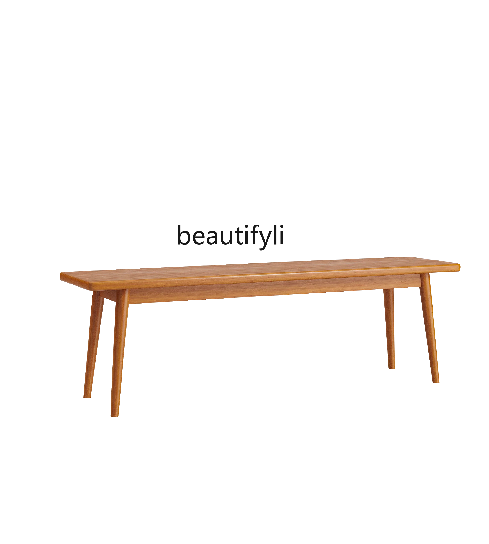 Bench Nordic Solid Wood Bed End Stool Shoe Changing Stool Cherrywood Dining Table Desk Tea Table Bench