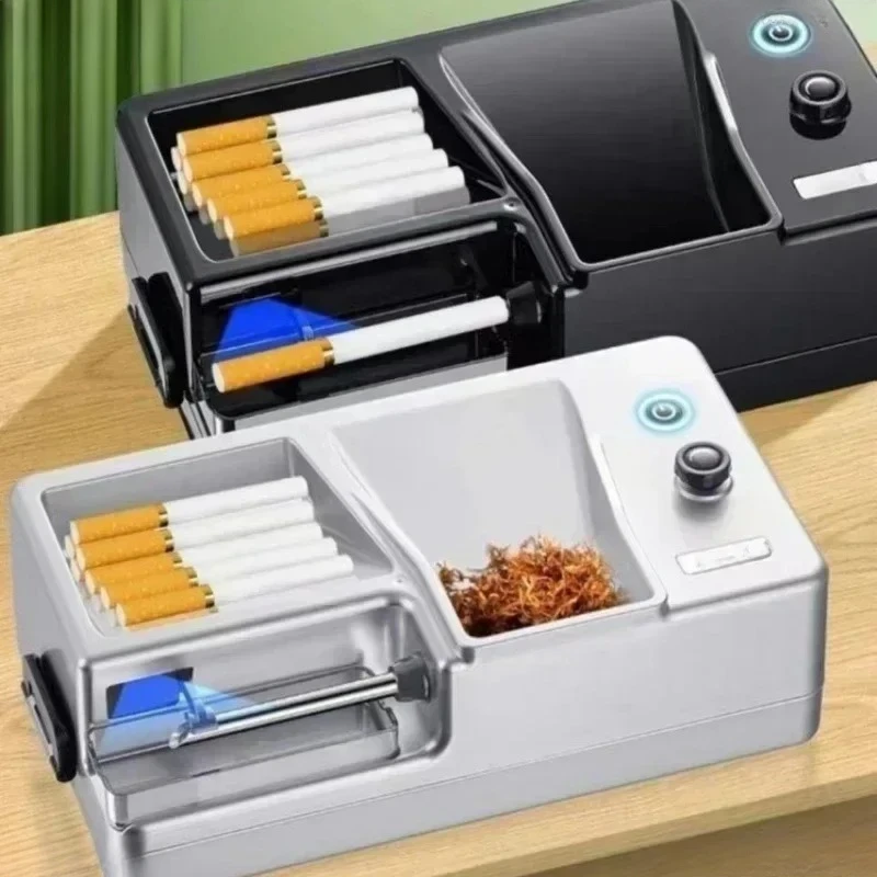 Dual-use Electric Cigarette Rolling Machine with Infrared Sensor 6.5mm 8mm Automatic Tobacco Injector Maker Smoking Accessories