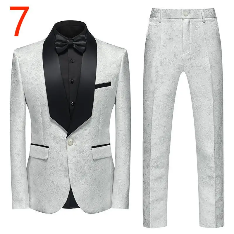 Trajes de boda P112 para hombres, trajes de novio, mejores trajes de negocios para hombres, trajes de gama alta, trajes delgados, Anfitrión Masculino