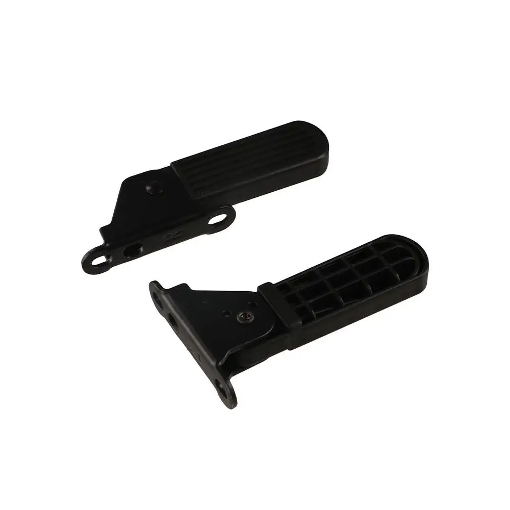 1 Pair Stable Seats Treadle Convenient Anti-rust Bike Rear Pedals Plastic Universal Bicycle Rear Seat Pedal Mountain Bike