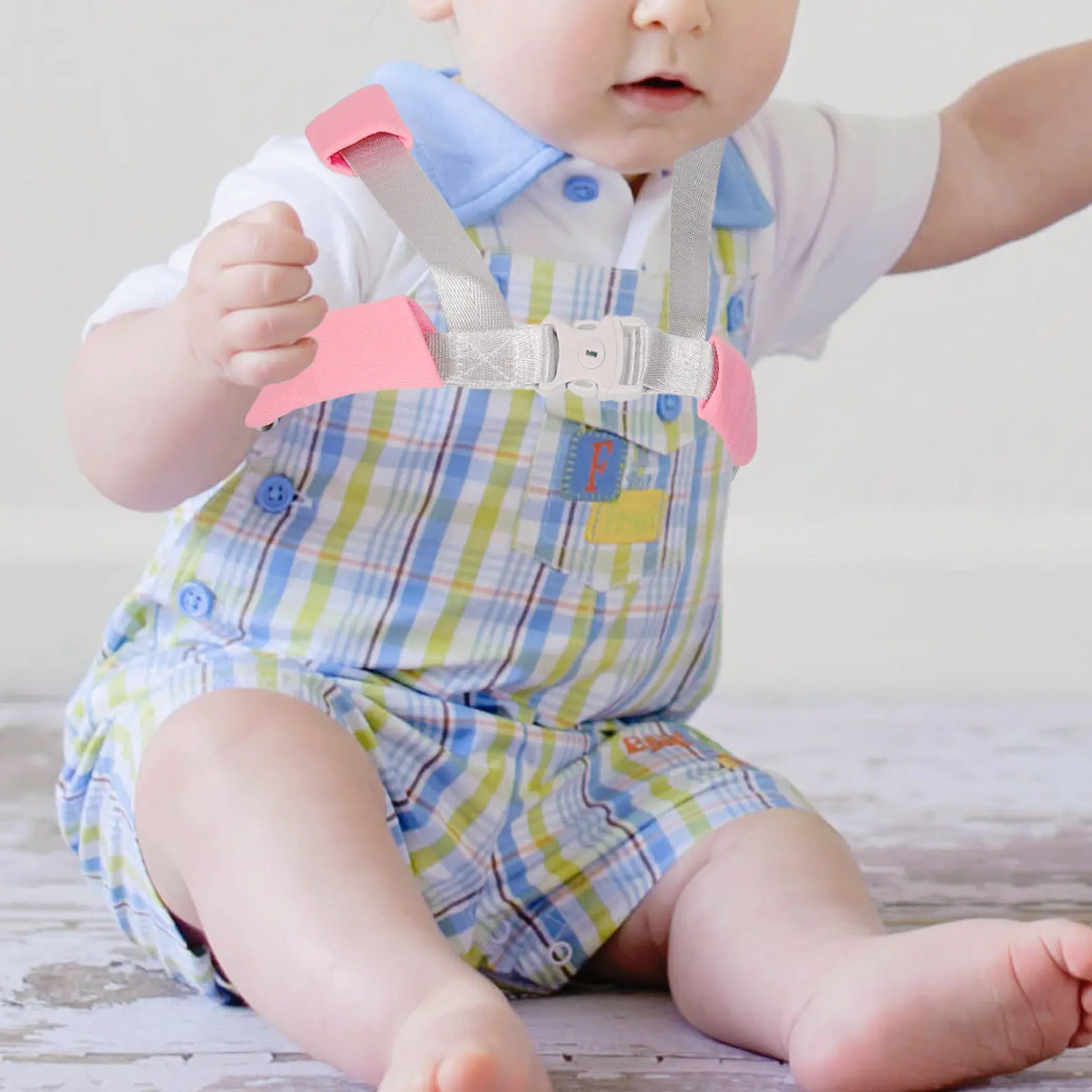 

Toddler Anti-Lost Leash Adjustable Wristband Safety Harness Child Leash Spring Rope Child Leashes for Toddlers