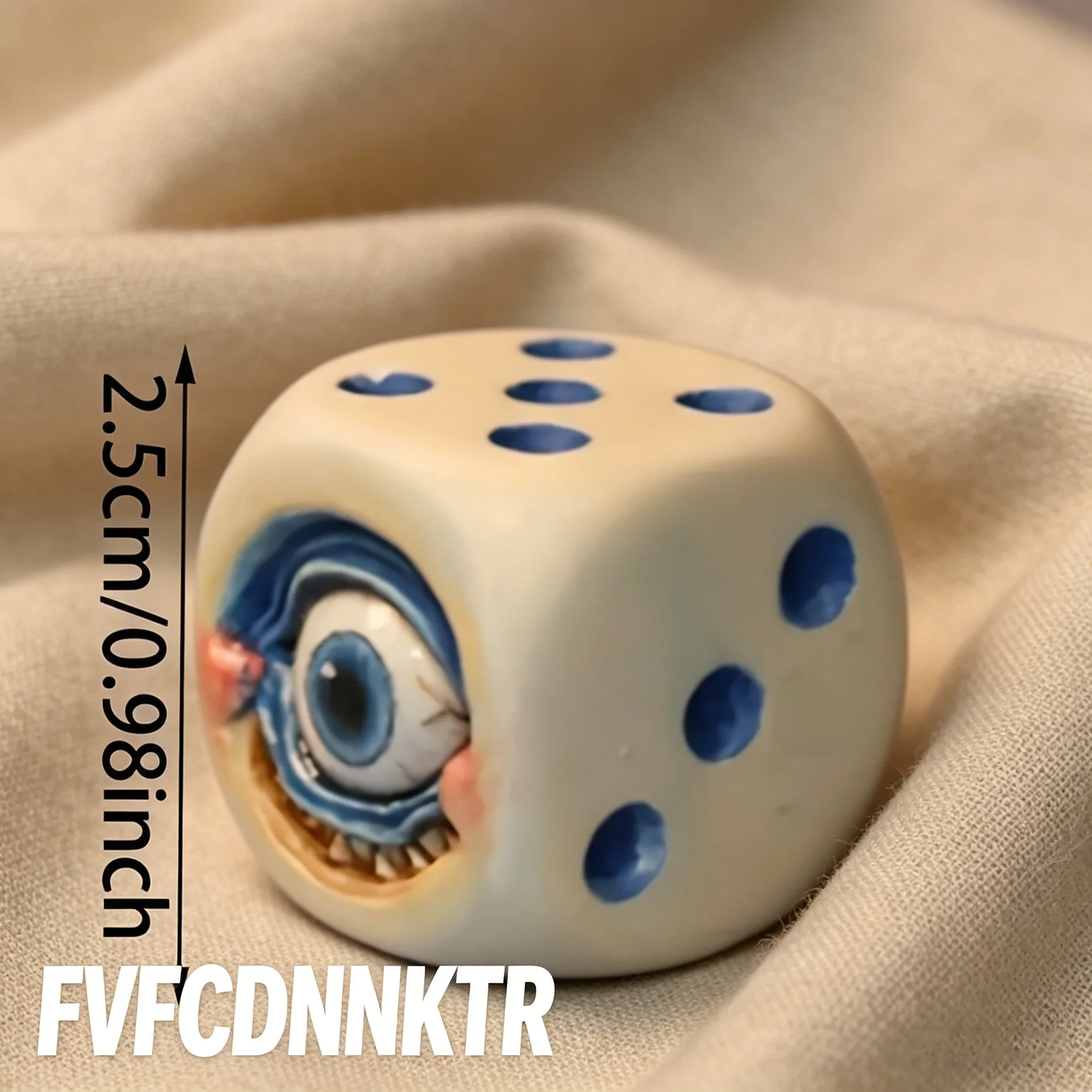 5 Monster Modeling Dice Sets – Unique Multi-Faceted RPG Dice for DND, Board Games & Parties. Cool Desk Props for Game Lovers!