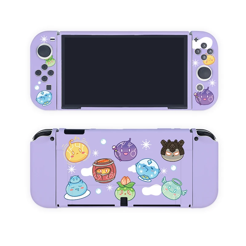 

Funda Nintendo Switch Oled Cover Case Anime Dockable Protective Soft TPU Kawaii Shell For Switch Controller Joy-Con Controller