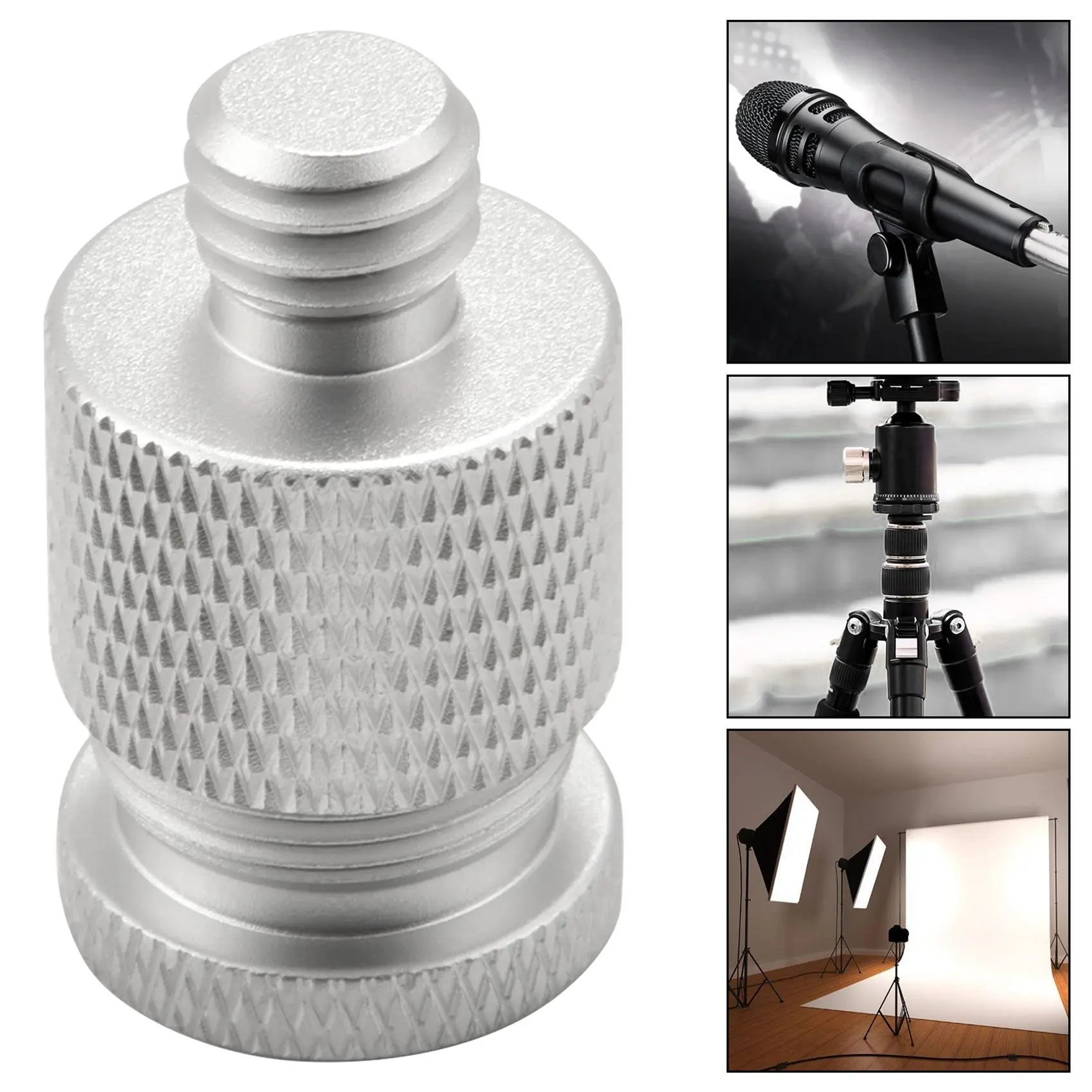 

Набор переходников с резьбой для микрофона, 6 шт., переходная резьба с резьбой 5/8 «мама» на 3/8 «мама» и «мама» на 5/8 «папа» для подставки для микрофона, хит продаж