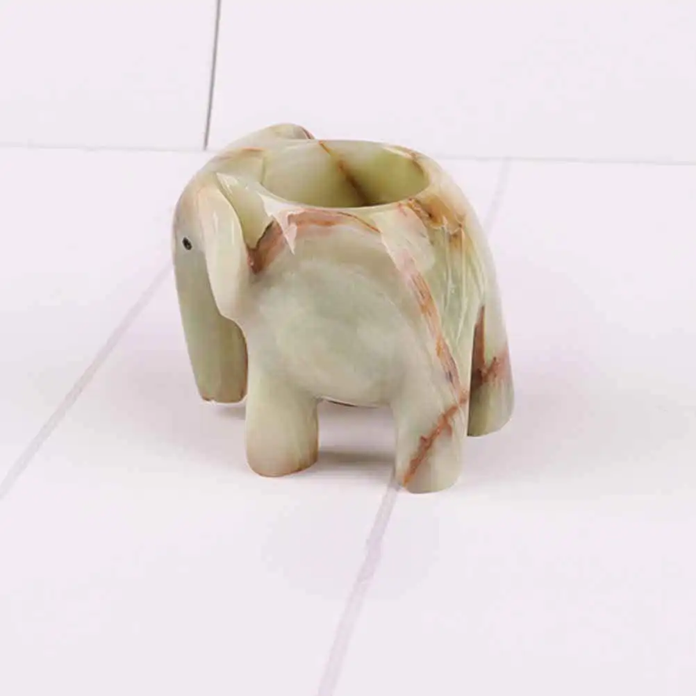 

Elephant Holder 3 Inches Premium Material Tealight Stand Wedding Party Desktop Decoration Holder
