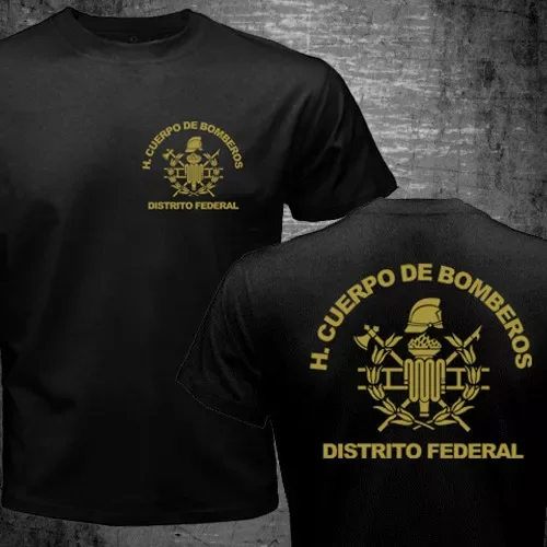

The New Mexico State Fire Ju Firefighter Wears The Same Printed Cotton Short-sleeved T-shirt for Men and Women