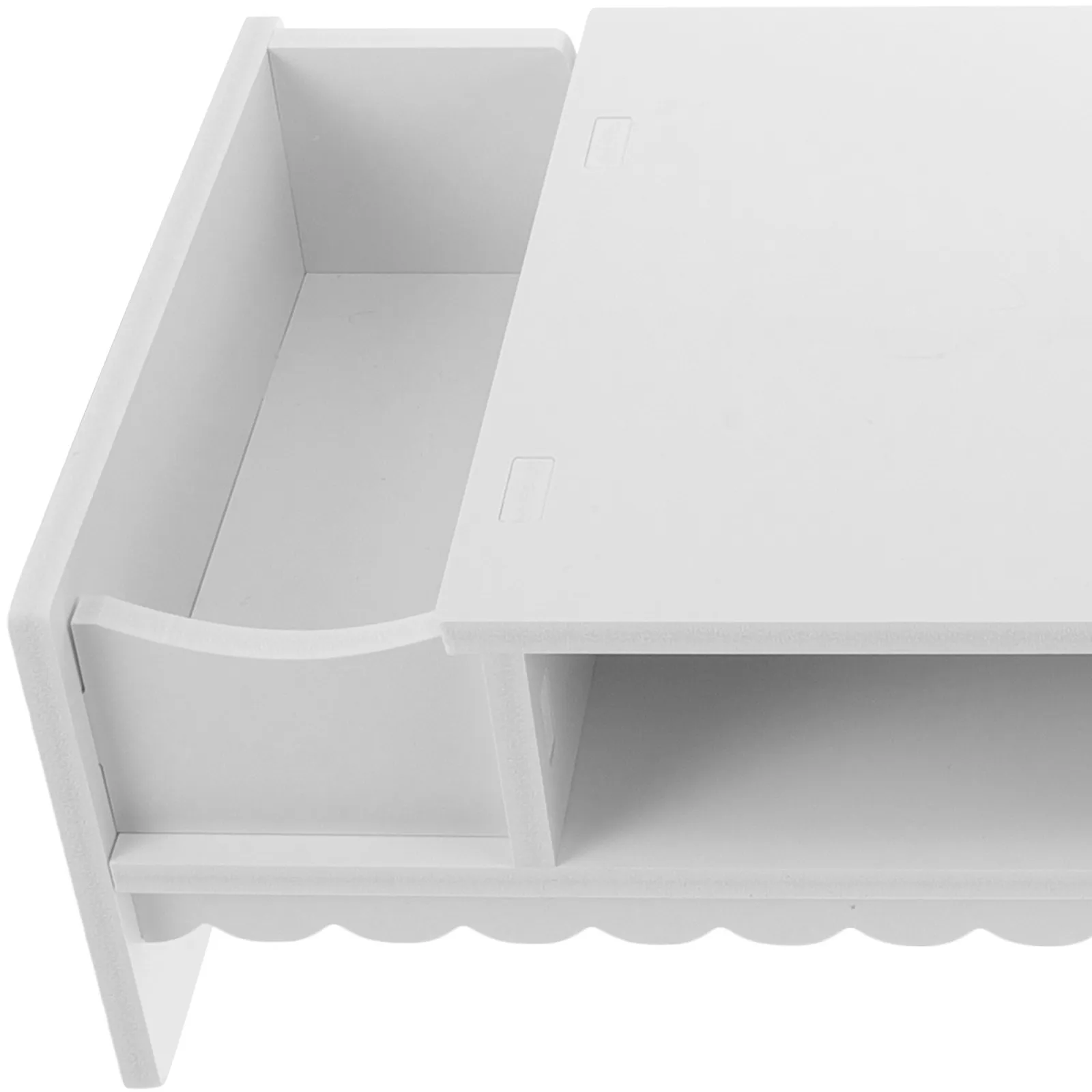 Monitor Shelf Display Riser Desktop Organizer Multifunction Storage Rack for Office Screen and Accessories