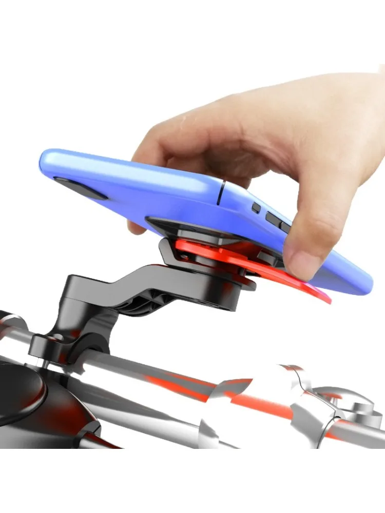 AliExpress NONE 360° Fully Adjustable Universal Phone Holder Shock Absorption Motorcycle & Bicycle Navigation Mount for All Smartphone Size