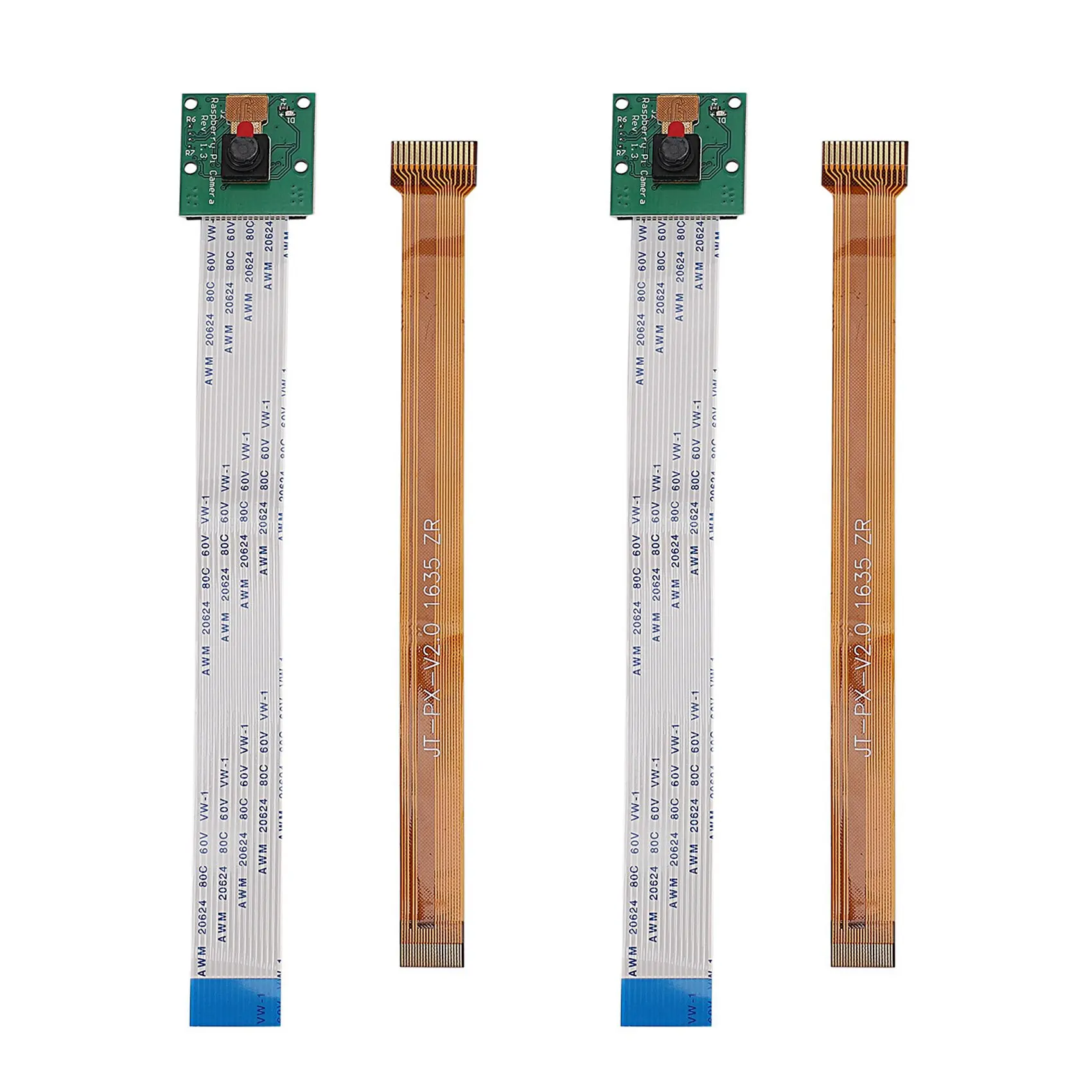 Scheda modulo fotocamera FULL-2X Webcam da 5 MP per Raspberry Pi Zero con Zero/Raspberry Pi 3 modello B /4B