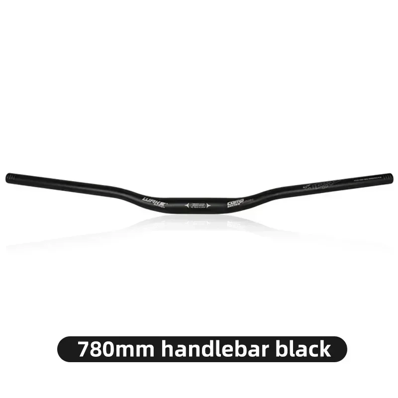 WAKE Fahrradlenker 720 mm/780 mm 31,8 mm Aluminiumlegierung Ergonomisches Design Mountainbike MTB-Lenker für Fahrradzubehör