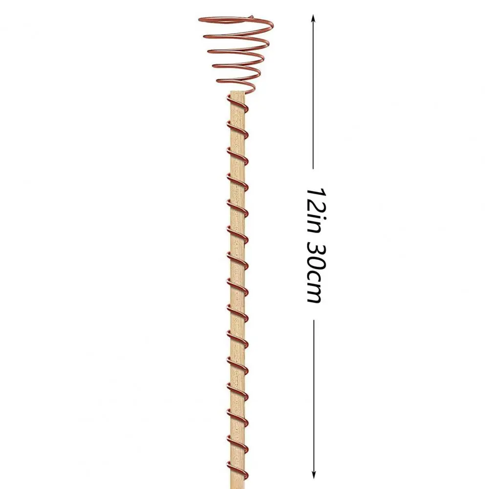 Plant Growing Accessories Indoor Plant Wire 6pcs 12 Inch Grow Antennas Electric Plant Stakes Electro-culture Garden for Indoor
