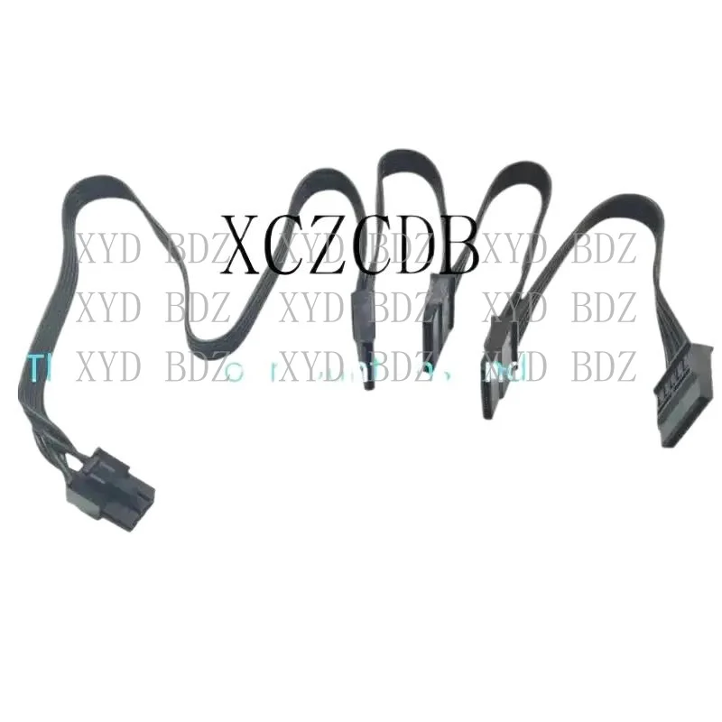 

DB Modular Power Supply Cable For Corsair RM850 RM1000 PCI-E 6Pin 1 Male to 4 SATA