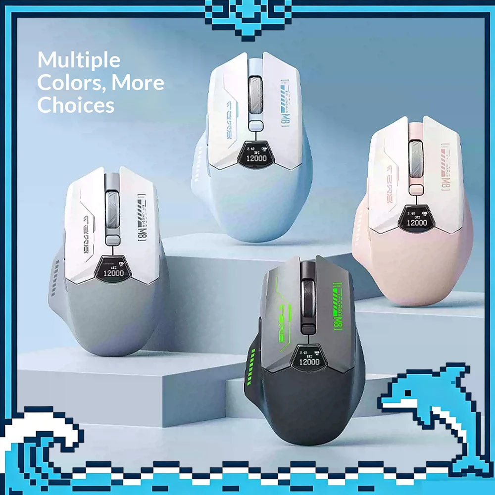 lingbao-m8-ワイヤレスゲーミングマウス-インテリジェントディスプレイ画面-paw3311センサー-12000dpiマウス-fps-valorant-pcゲーマー向け