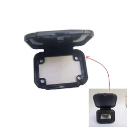 For Anderson Socket Panel Bracket Cover 50A 600V Black Socket Bracket Cover FOR Anderson Flush For Caravans Mount