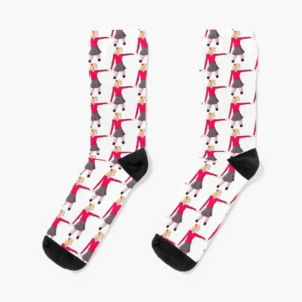 

Heather Chandler Socks Thermal man winter cartoon Non-slip New year's Socks Women's Men's