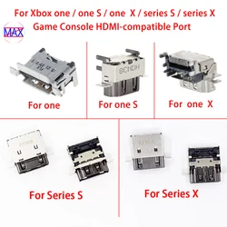 10pcs Original For Xbox Series X S HDMI-compatible Port Socket Interface For Xbox One For Xbox One X S Slim Hdmi Port Connector