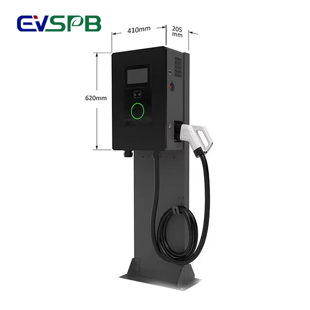 New 32A 30KW Charger 40KW 60KW AC Wall-Mounted Level 3 EVSE Charger  Vehicle Fast Charging Station CCS Car DC  Wallbox
