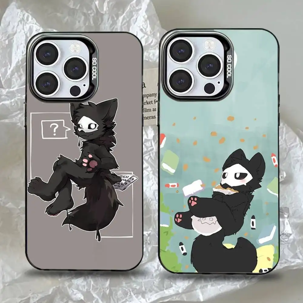 

Changed Puro Reaction Sprite Phone Case For iPhone 16,15,14,13,12,11,Pro,Max,Plus,Mini,XS,SE Anti Fall Black Matte Hard Bumper