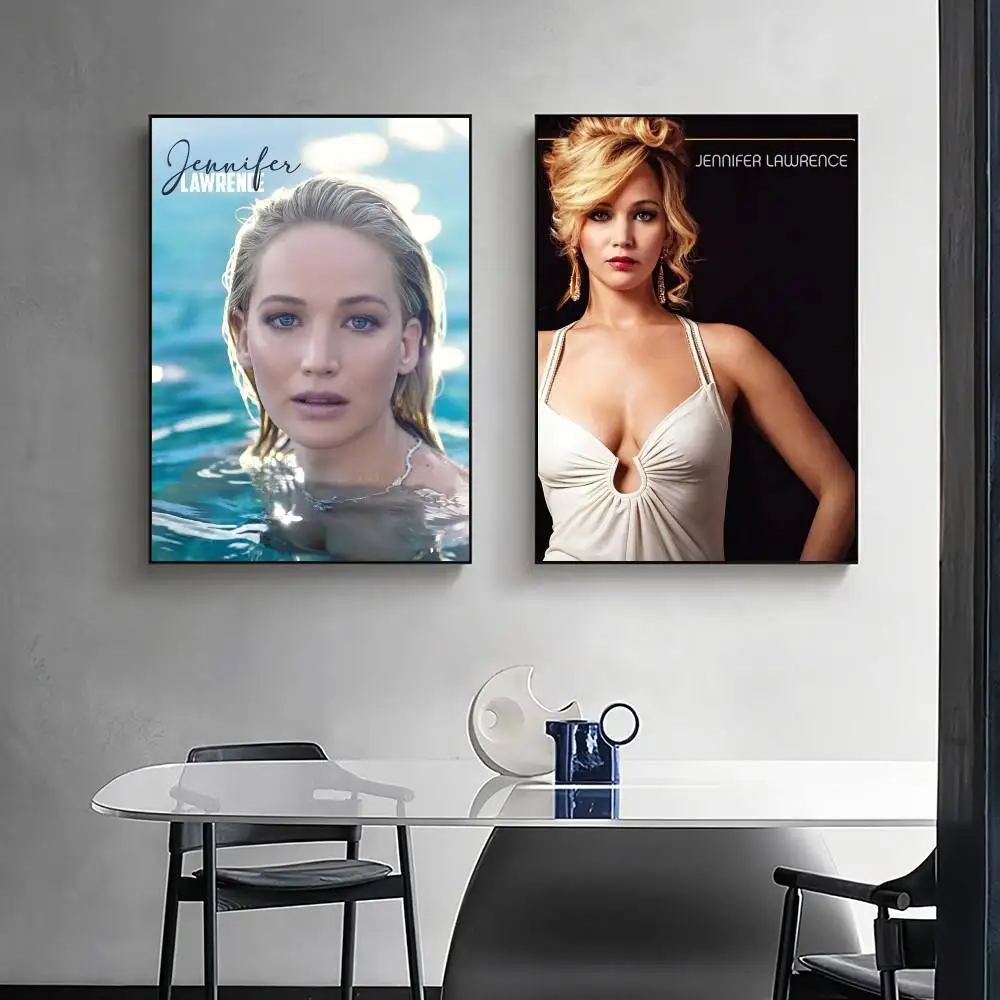 Actor J-JenNifer L-Lawrence 2026 Poster Print Cook Cooked Wall Art Canvas Painting for Living Room Bedroom Home Decor