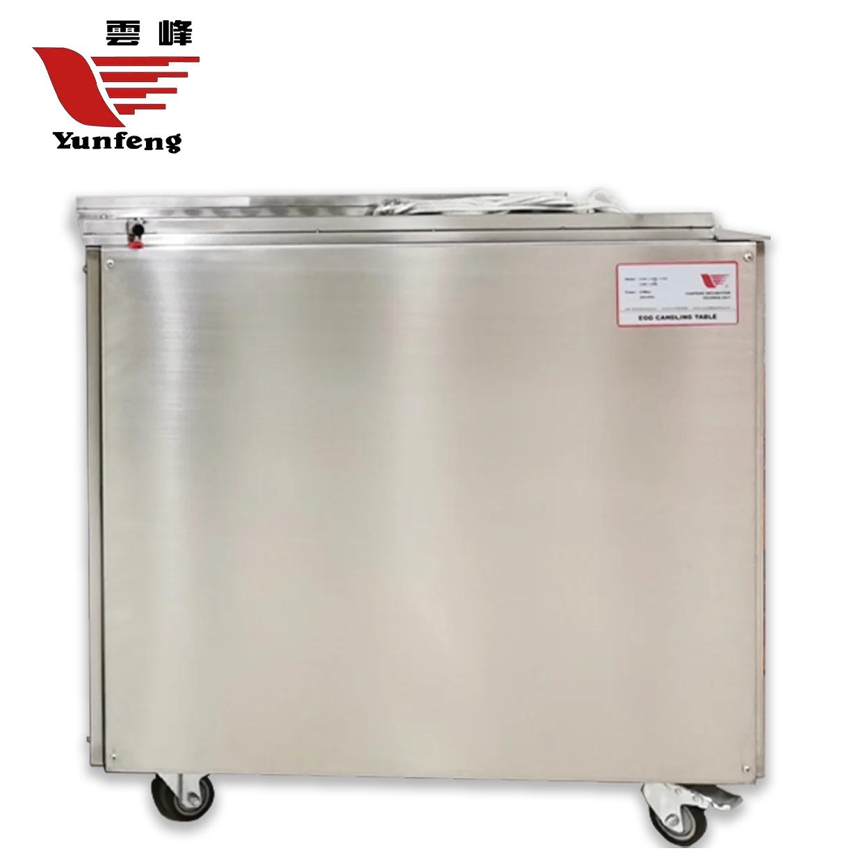 AIROW Yunfeng High Sales YFZD-C150 Egg Candling Machine Loading System Use for PS PR Egg Trays Chicken Shine on the Eggs