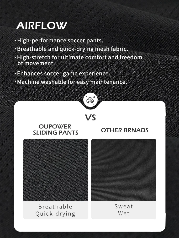 OUPOWER-Sports Compression Sliding Shorts for Men, Spandex Baselayer, Running, Soccer, Basketball, Bicycle