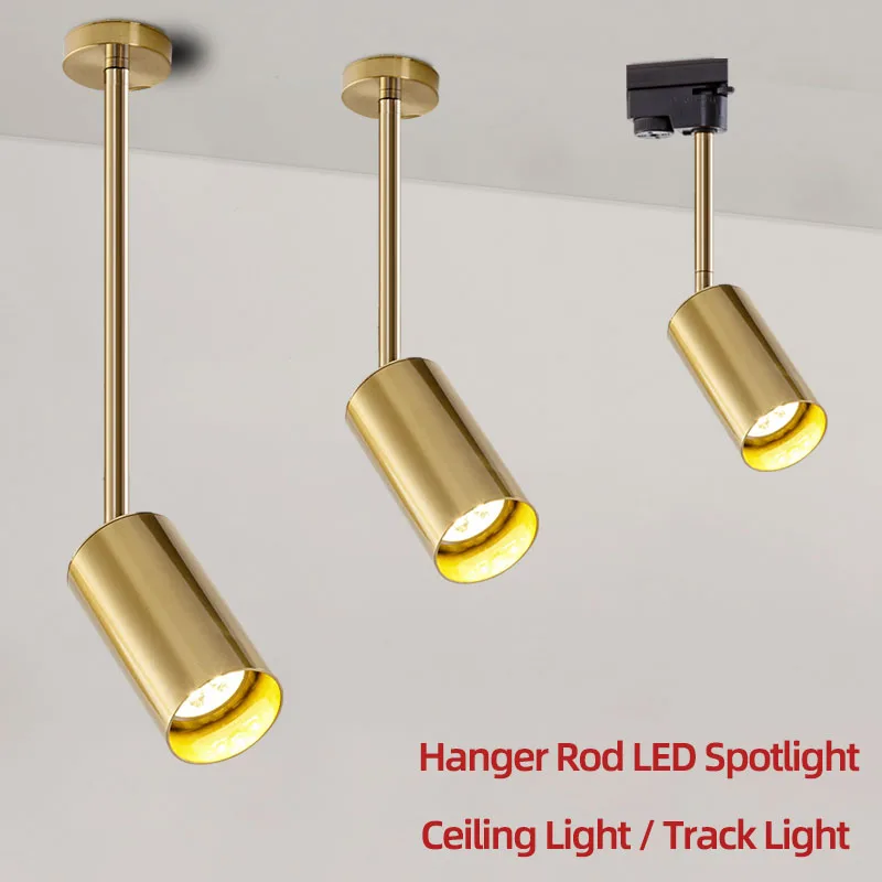 

Nordic Gold Black Ceiling Lights Fixture For Bedroom Bedside Restaurant Bar Exhibition Hall Decor Hanging Lamp Adjustable Angle