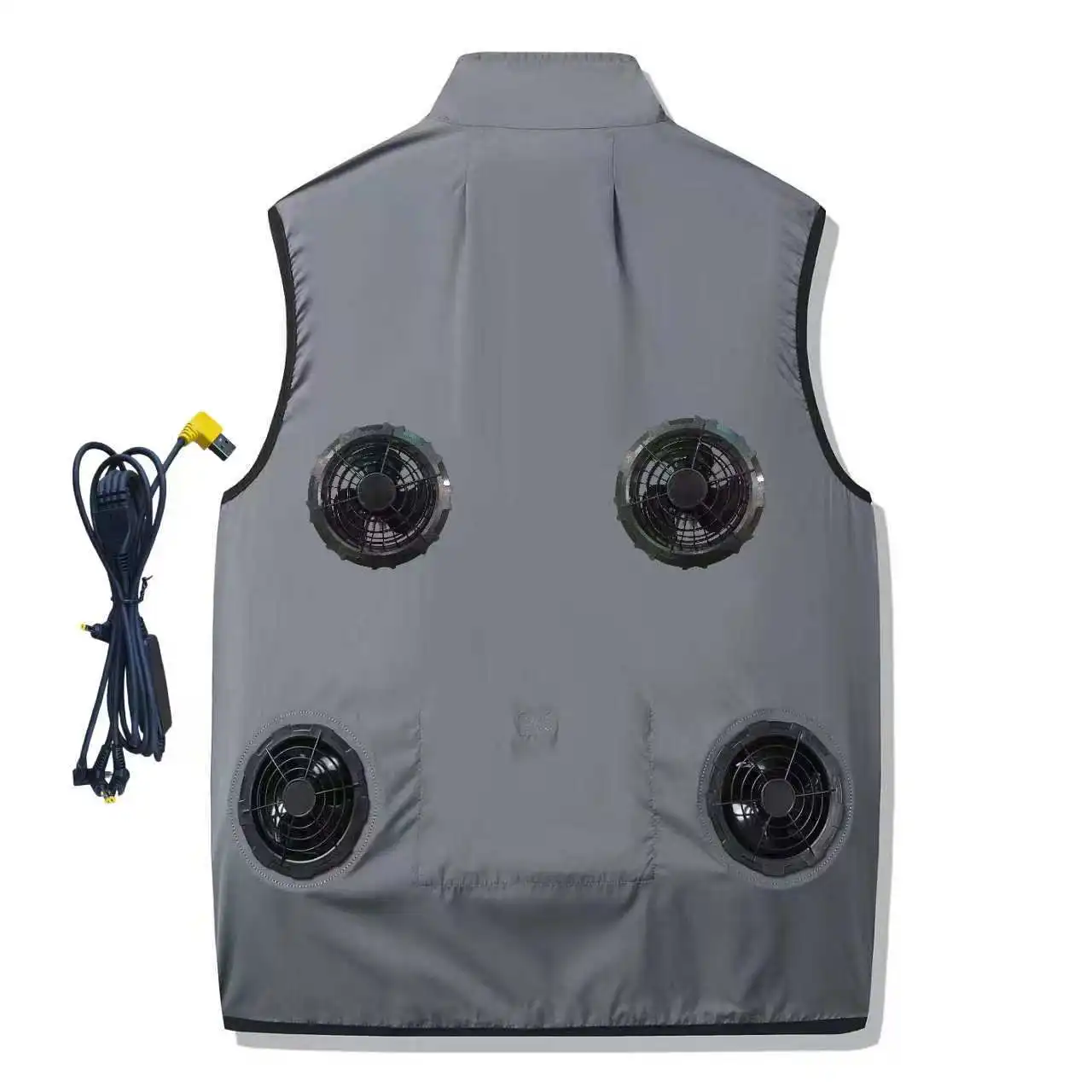 Summer Outdoor Fan Clothing for Cooling and Heatstroke Prevention, Workwear for Outdoor Travel and Sun Protection