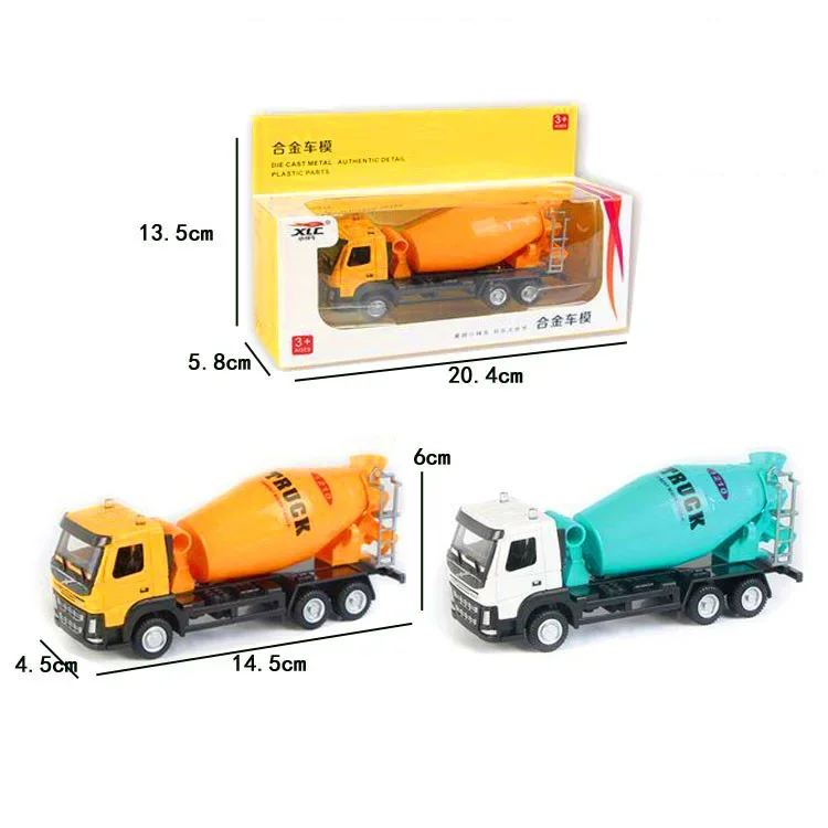 1/50 Alloy Diecast Mixer Truck City Truck Dumper Truck Model Toy