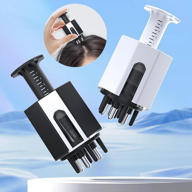 Scalp Applicator Liquid Comb For Hair Scalp Essential Oil Liquid Guiding Comb Hair Growth Serum Oil Apply Hair Care-New