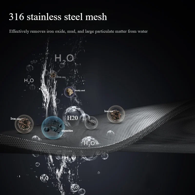 10 طن 304 الفولاذ المقاوم للصدأ 316 SS شبكة نظام تصفية المياه المسبقة قبل تصفية تنقية تصفية المياه الصناعية للمنزل كله