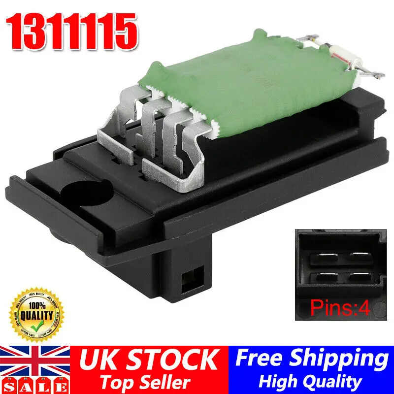 Automotive Heater Blower Resistor 1311115 Suitable For Ford Transit Connect 1.8 (2002–2013) Car Resistor Parts