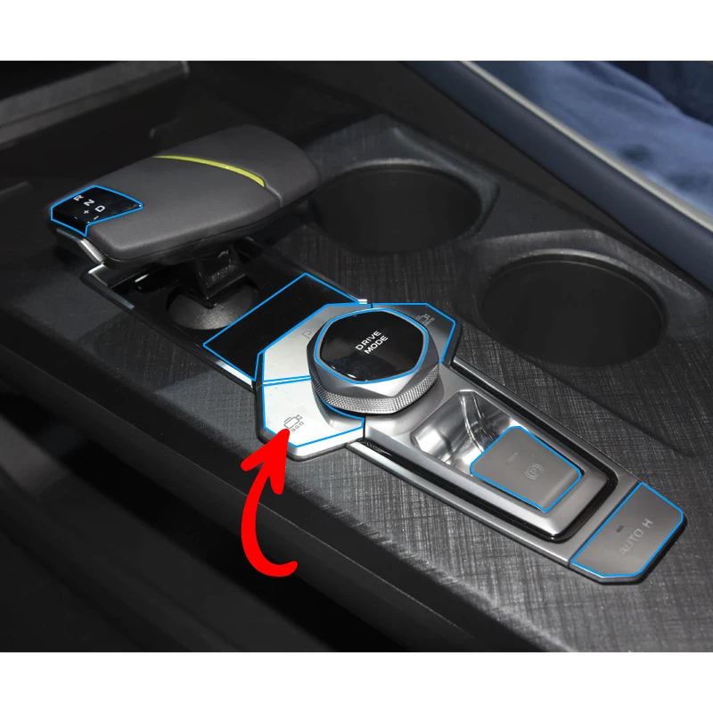 For Changan UNI-V IDD 2022 2023 2024 2025 Gear Position Protective Film Shift Key Membrane TPU