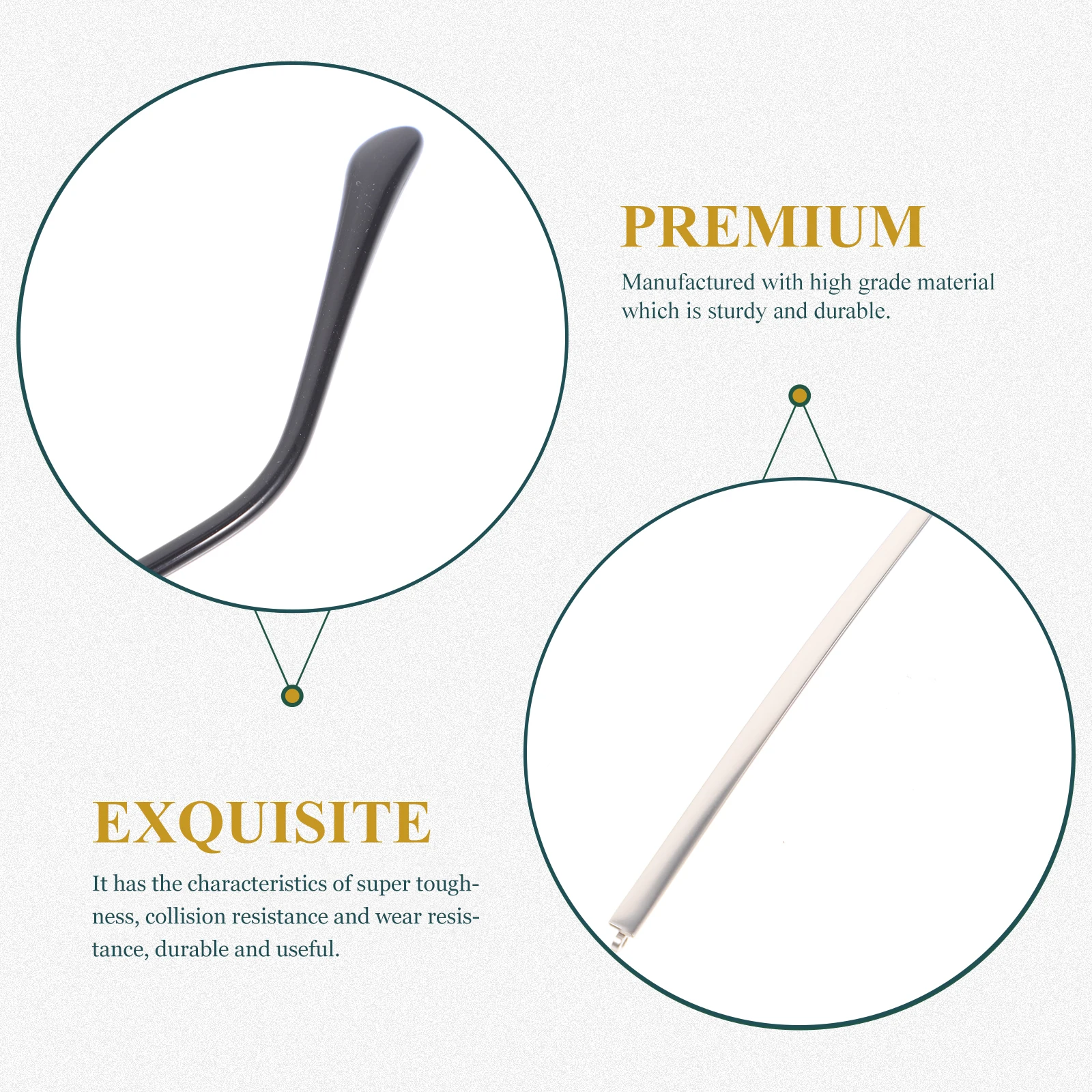 

Bracelet Glasses Accessories Woman Eyeglasses Replacement Temple Metal Temples for Eyeglesses