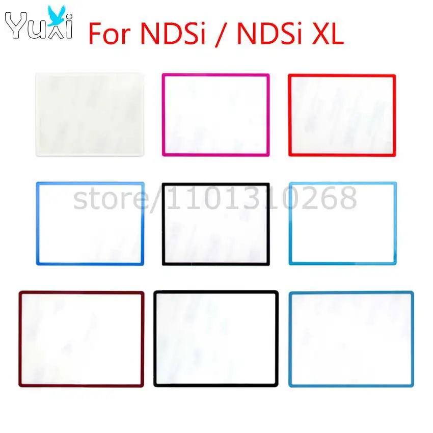 

YuXi Plastic Protective Surface Lens Frame Replacement Part For NDSi NDSi XL LL Game Console Top Screen Len Cover