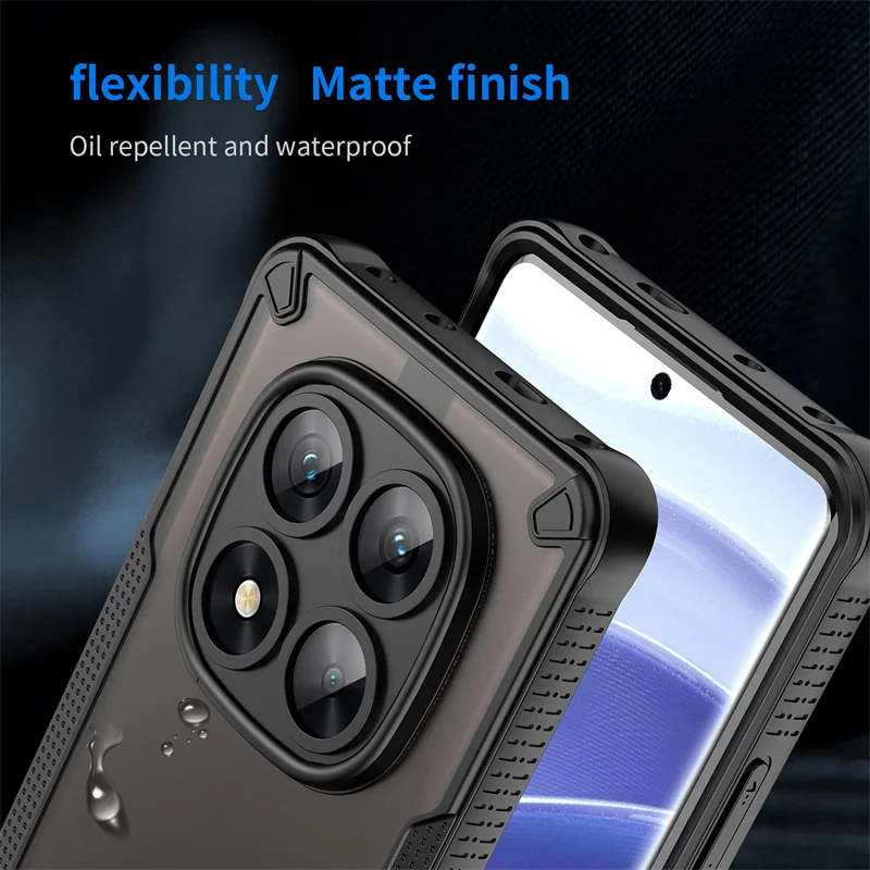 Hybride robuste Schutzhülle für Xiaomi Redmi Note 15 14 Pro 5G Note 14 Pro+ Plus Hülle Stoßfeste Coque Fundas Capa – Detail 3