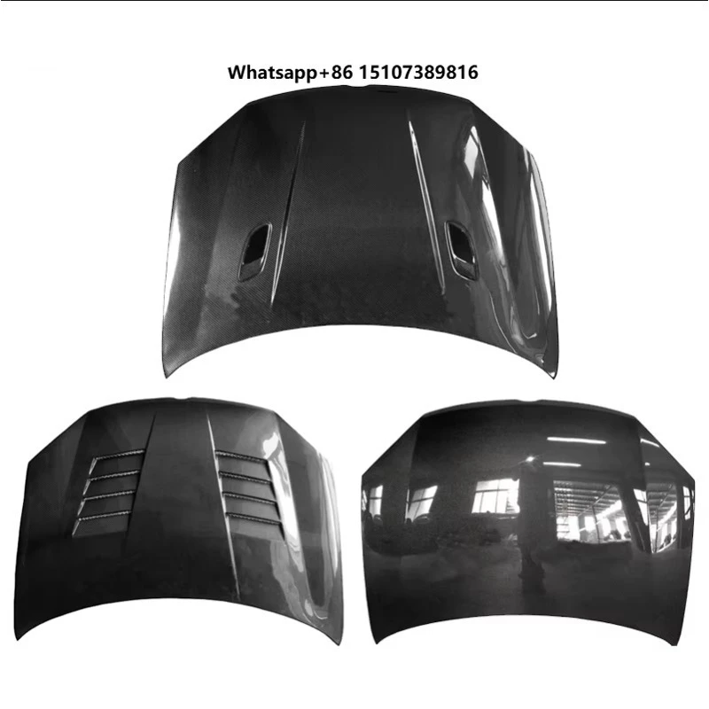 CARBON FIBER ENGINE COVER FRONT BONNETS HOOD for GOLF MK5