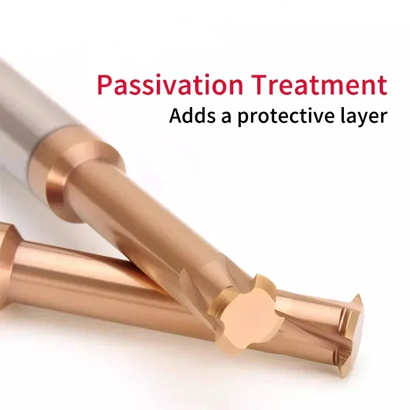 Chowmaster 1/3/Full Thread Milling Cutter Carbide Coated Thead Router Bit for Steel CNC Tools P0.5 P0.6 P0.7 P0.8 P1 P2 P3