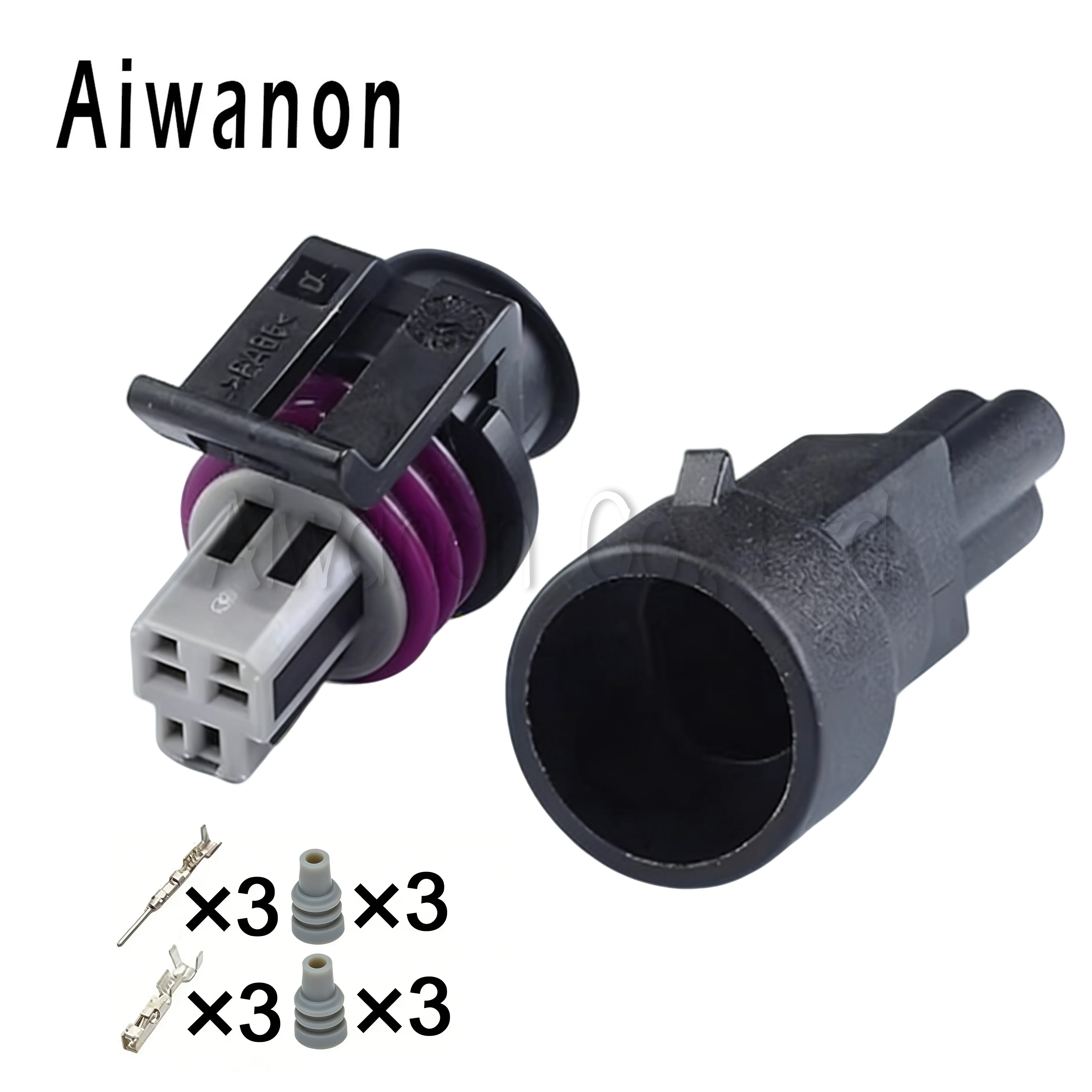 1 Set 3 Pin Auto 15397275 Throttle Female Male Electrical Waterproof Connector Wire Harness Plug 15397149 LS TPS AEM MAP GT150