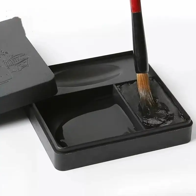 New Portable Ink For Students' Calligraphy Practice Lidded Design No Peculiar Smell Ready-to-Use Contains Ink Paste