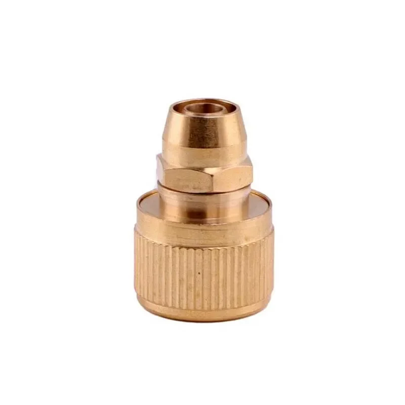 Garden Irrigation Water Quick Connector Car Wash Cleaning Connector Spring Tube 3/8
