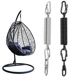 Hammock Chair Hanging Kit Swing Spring Hardware Heavy Duty Suspension Swivel Hanger Hook for Hanging Chair Swing Seat Garden