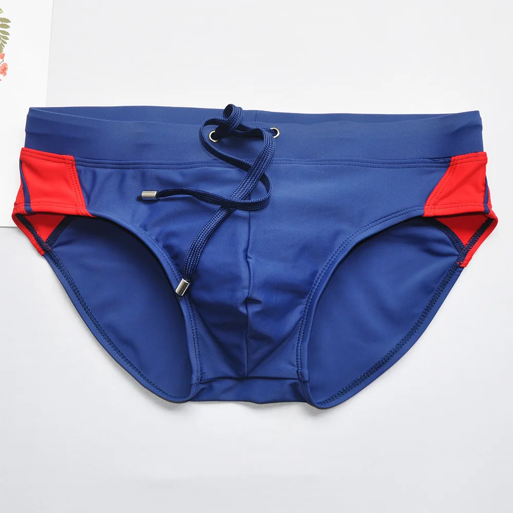 2026 Men's Summer New Fashion Fashion Cup Three-dimensional, Triangle Beach Shorts Solid Color UXH030-1