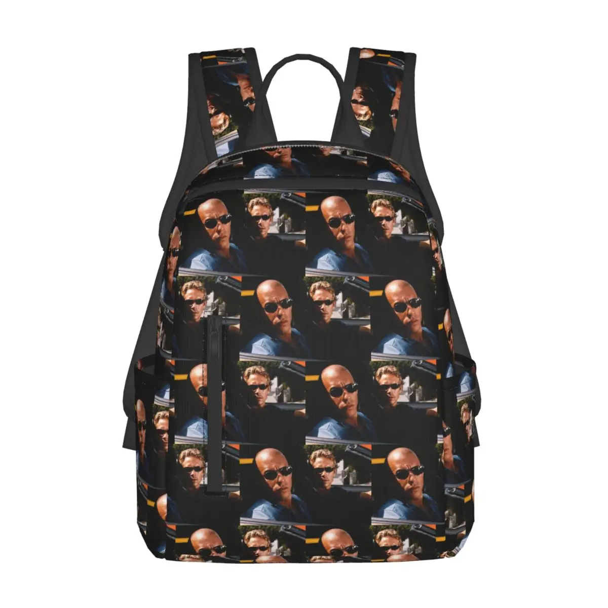 

The Fast And The Furious Classic Backpack Daypack Large Capacity Kids BookBag School Bag Shoulder Bags for Men Women
